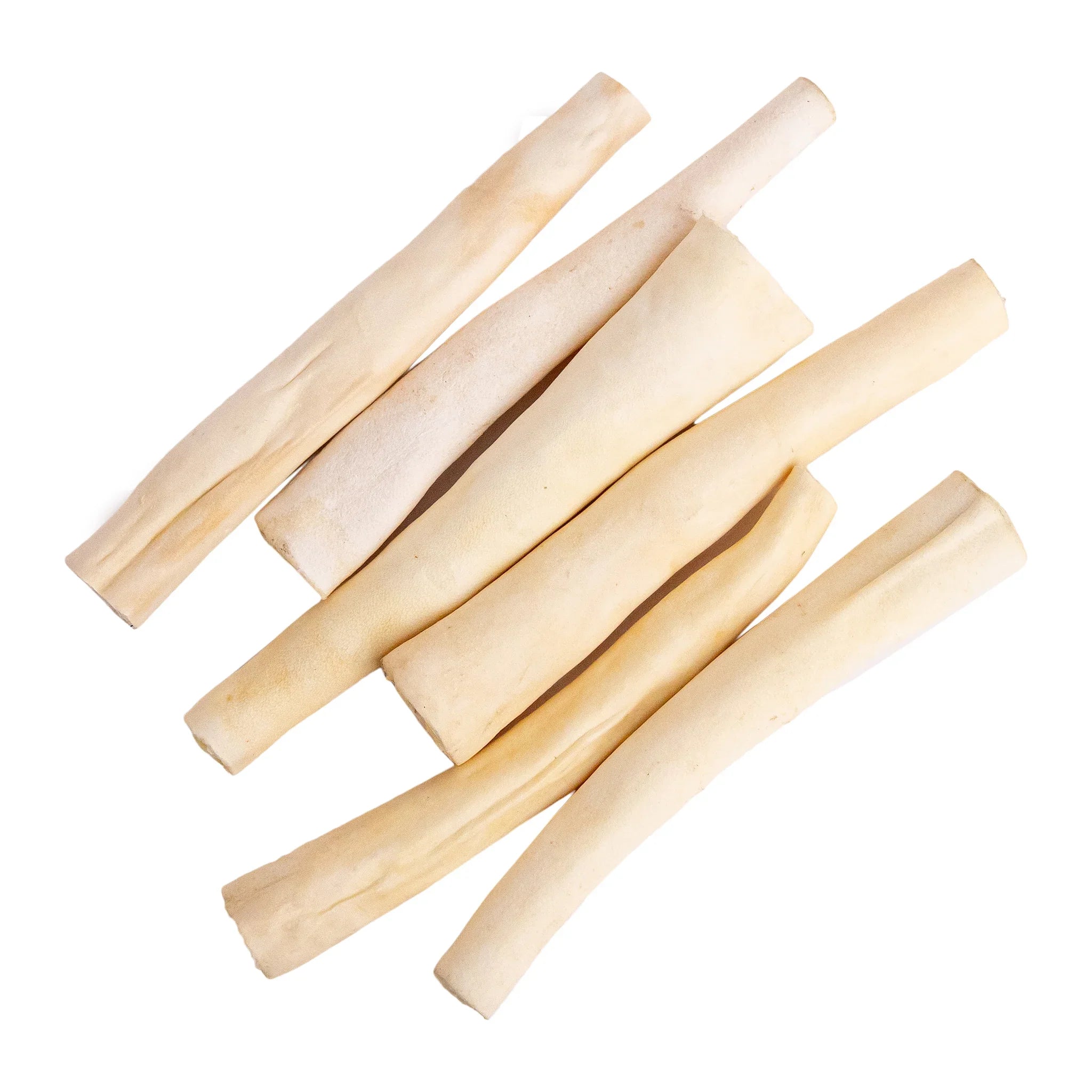 Close-Up of Twisty Tail Munchies – Natural Buffalo Tail Chew