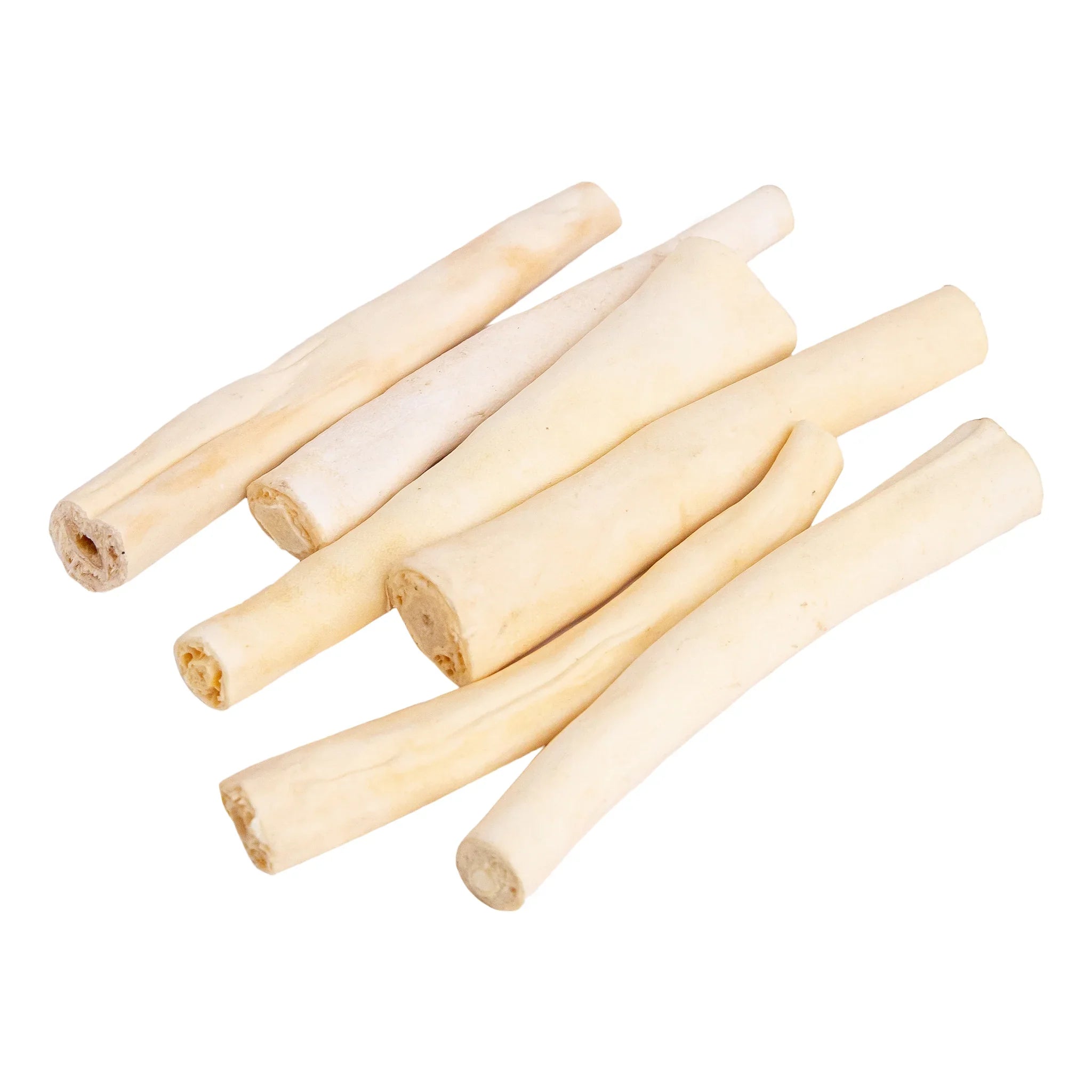 Close-Up of Twisty Tail Munchies – Natural Buffalo Tail Chew