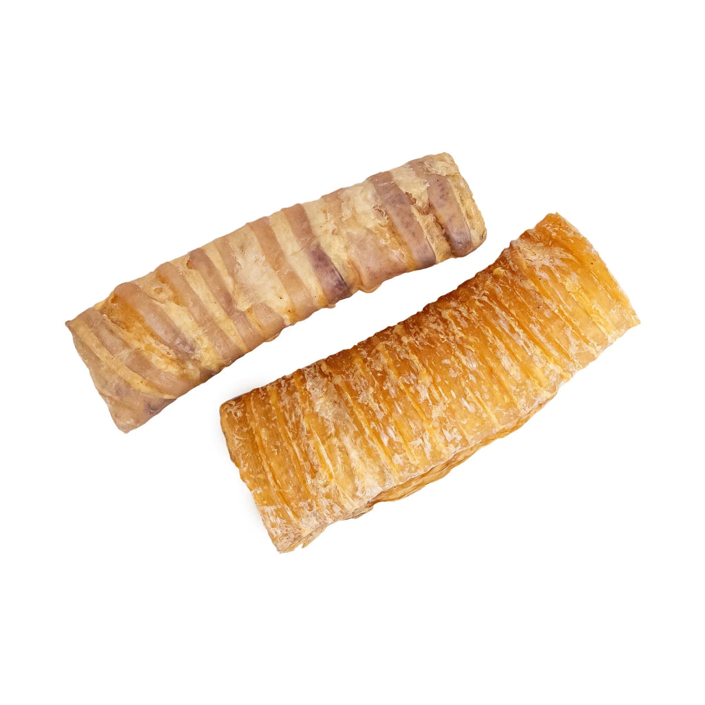 Circular Chomp Tubes – Buffalo Trachea Dog Chews for Joint Health