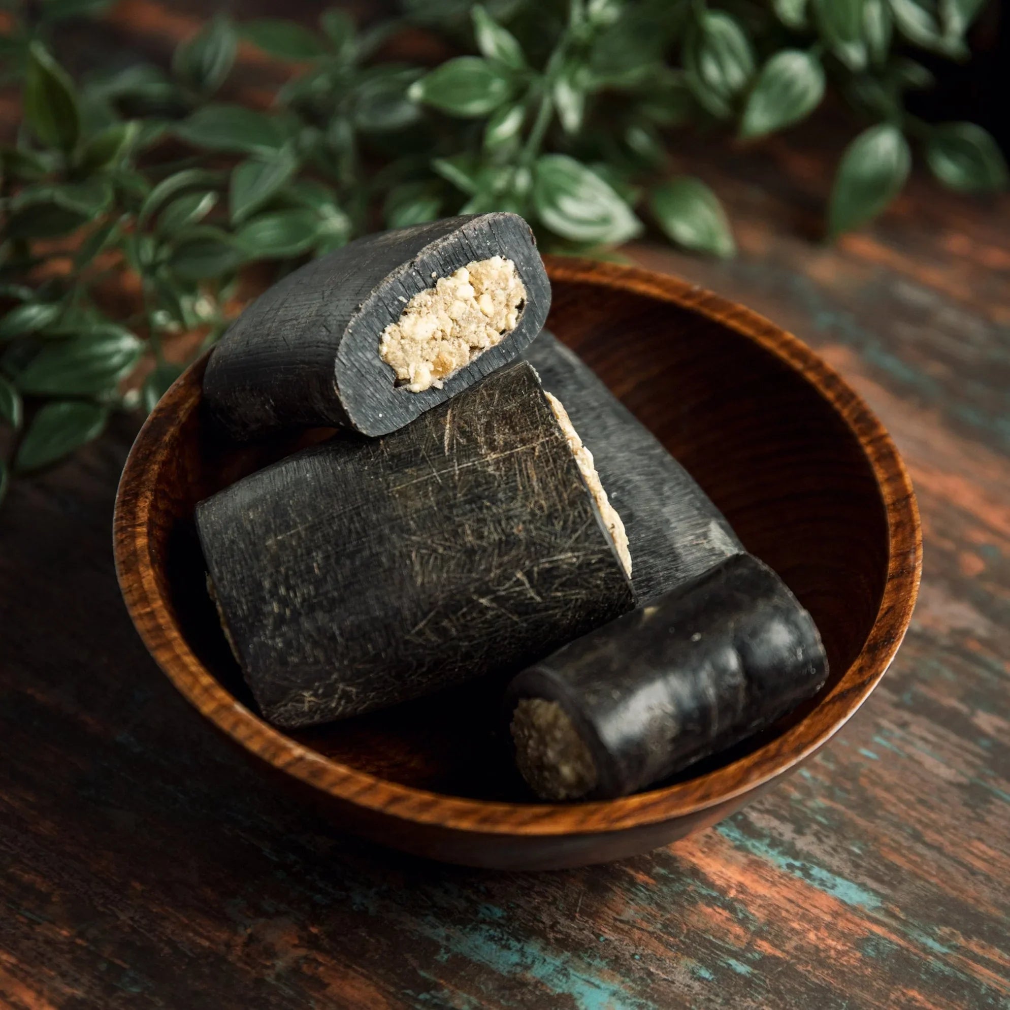 Peanut Butter Pockets – Buffalo Horn Dog Treat Filled with Peanut Butter