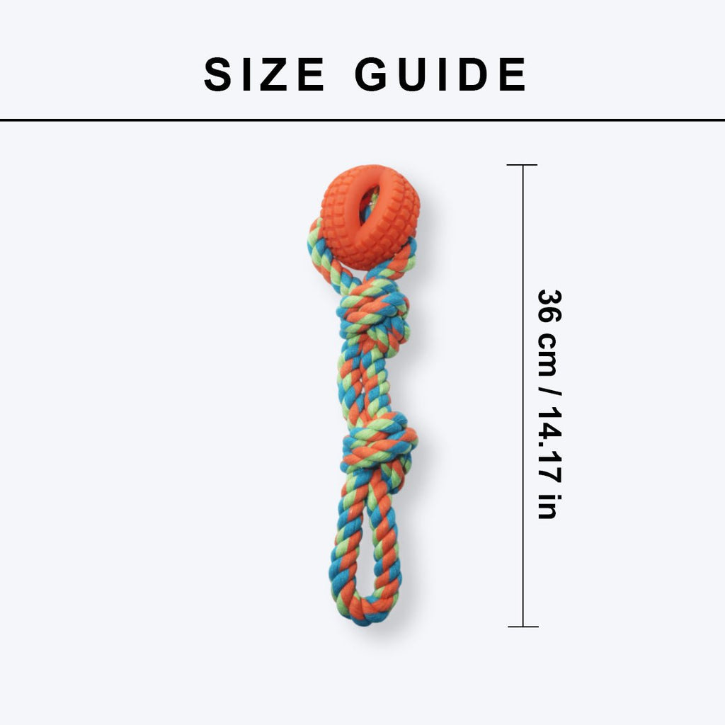Rope Tire Dog Toy