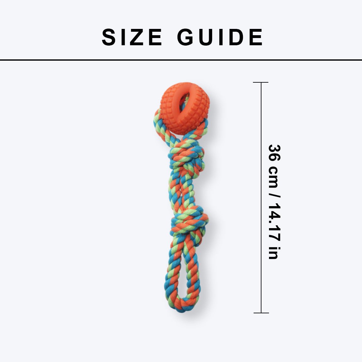 Rope Tire Dog Toy