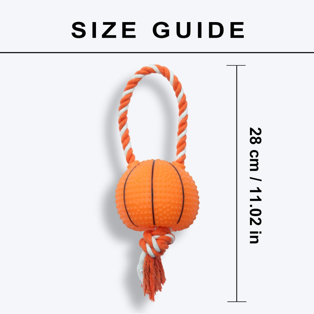 Basketball Tug Chew & Fetch
