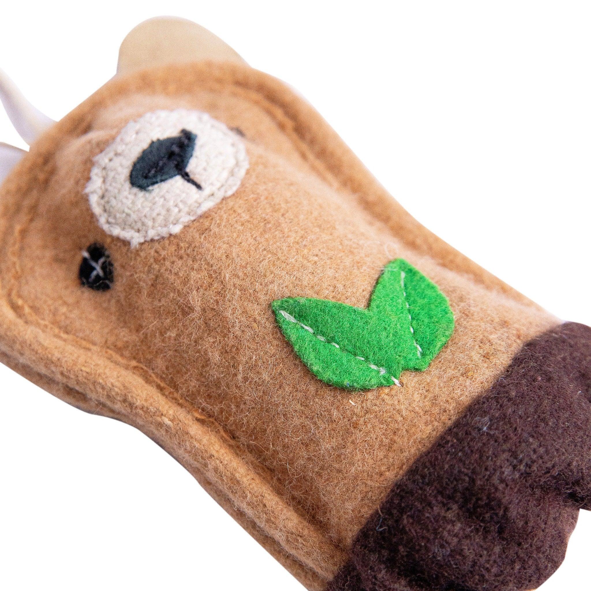 Fuzzy Bear Wooly Toy – Cuddly and Safe Dog Toy for Playtime