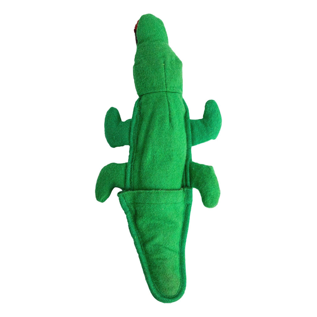 Wooly Crinkle Crocodile – Eco-Friendly Dog Toy for Playtime