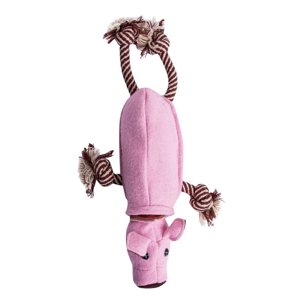 Mr. Piggles – Eco-Friendly Dog Toy for Chewing and Tugging