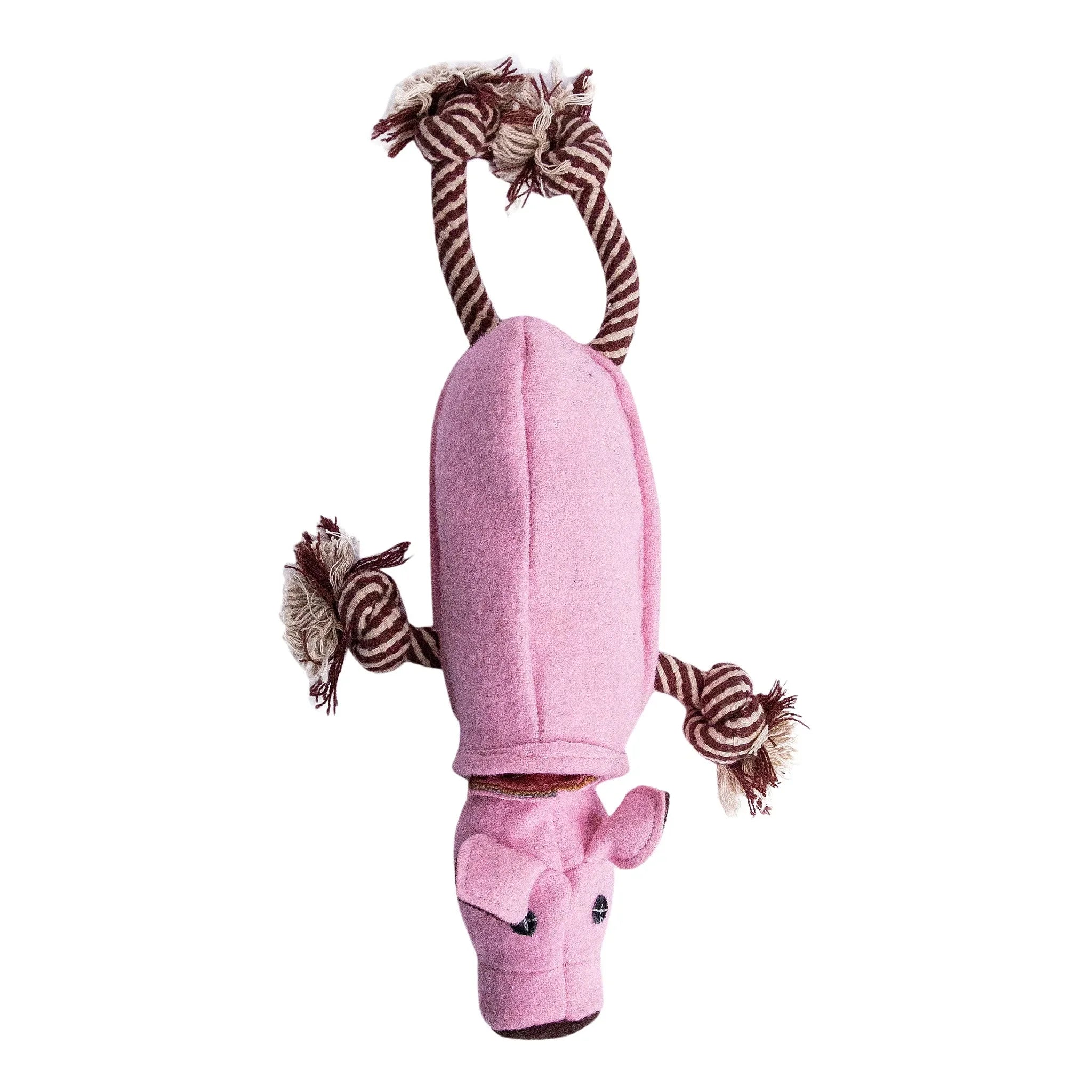 Mr. Piggles – Eco-Friendly Dog Toy for Chewing and Tugging