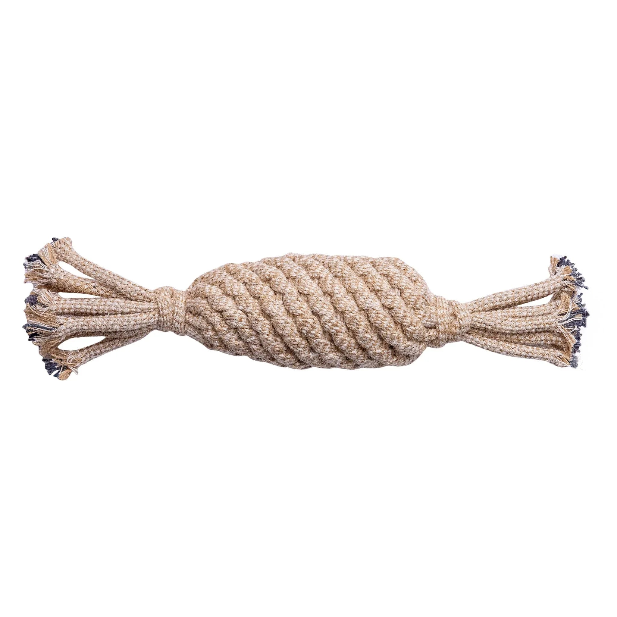 Close-Up of Pineapple Rope Toy – Durable Chew Toy for Dogs