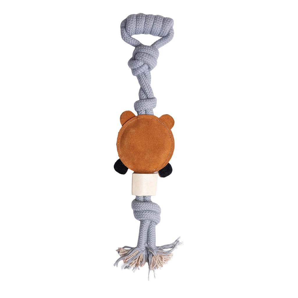 Torey the Tiger Rope Toy – Interactive Tug & Chew Dog Toy